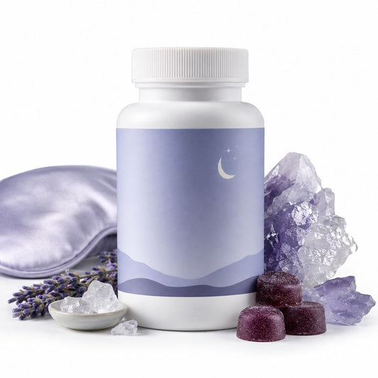 Premium Magnesium Glycinate Gummies - concept visual