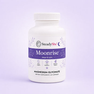SteadyShe Moonrise – Magnesium Glycinate dietary supplement, 60 capsules
